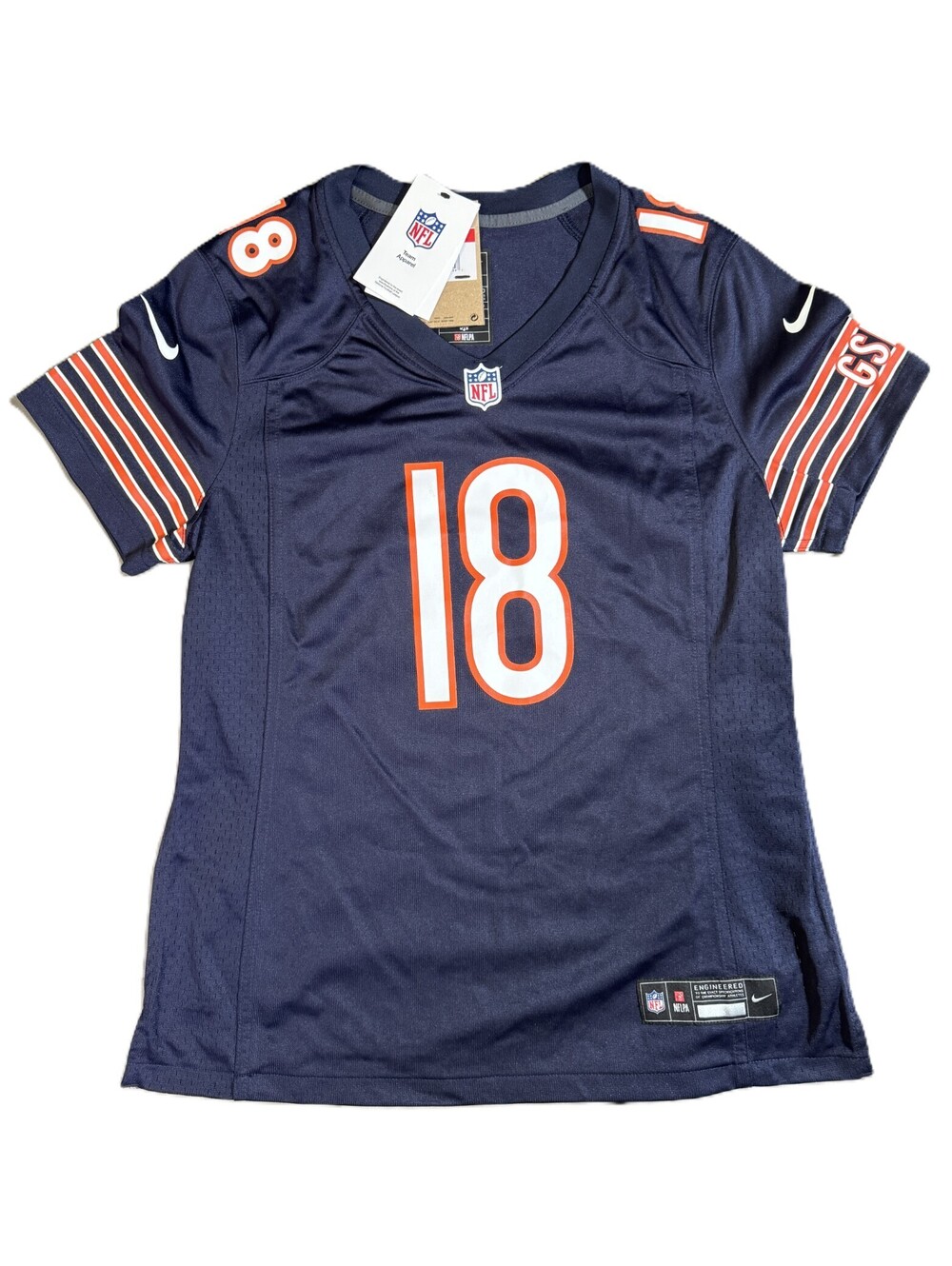 Nike Caleb Williams #18 Chicago Bears Football Jersey Womens L NEW NWT